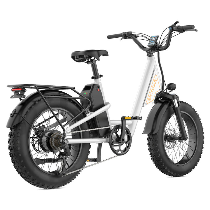 EKX L1 Electric Bike 20‘’*4.0 Fat Tires 1000W Motor 48V20AH Lithium Battery Road Electric Bicycle For Adults Mountain E-Bike MTB