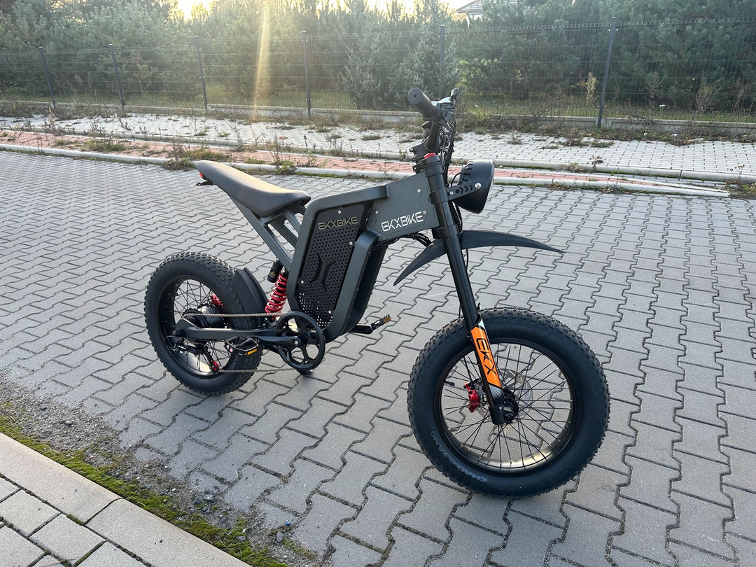 EKX X21 Adults Electric Bike 2000W 48V35AH 55km/h Samsung Battery Snow Electric Motorcycles 20“*4.0 Off Road Tyre Mountain Ebike