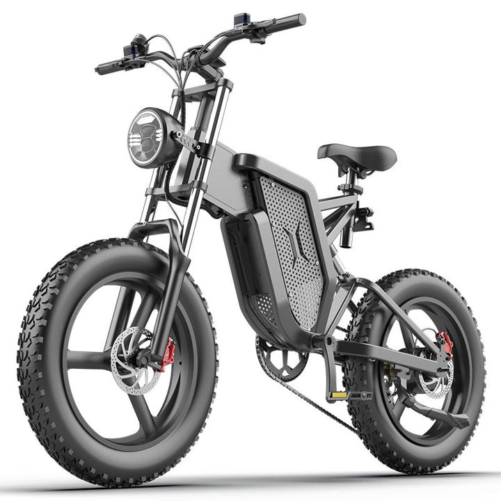 EKX X20 Electric Bike Mountain Moped Ebike 20 Inch Fat Tire 2000W 48V 35AH Men's Road EBike Electric Bicycle For Adults E Bikes