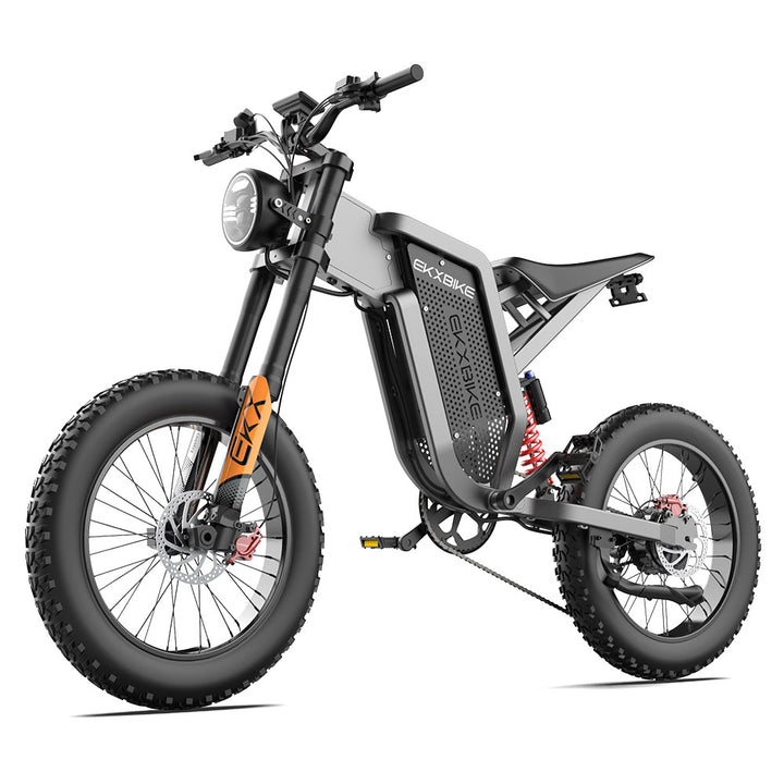 EKX X21 Adults Electric Bike 2000W 48V35AH 55km/h Samsung Battery Snow Electric Motorcycles 20“*4.0 Off Road Tyre Mountain Ebike