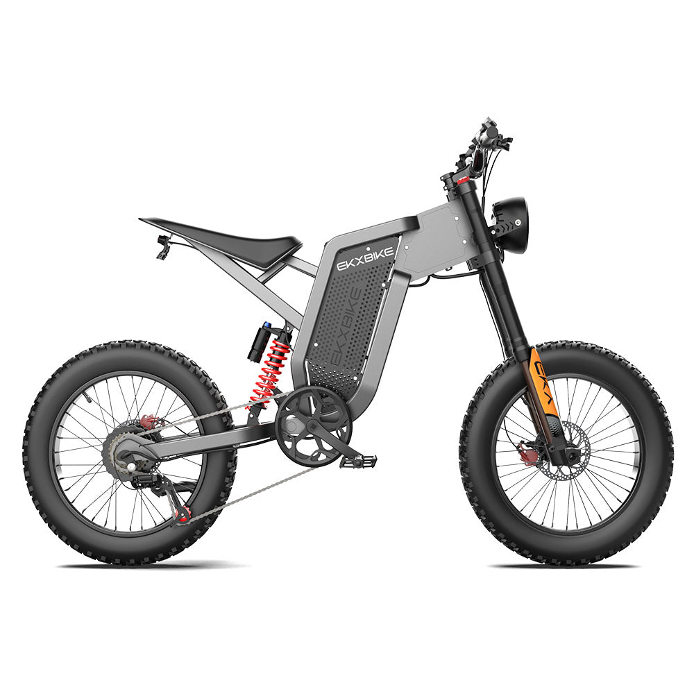 EKX X21 Adults Electric Bike 2000W 48V35AH 55km/h Samsung Battery Snow Electric Motorcycles 20“*4.0 Off Road Tyre Mountain Ebike